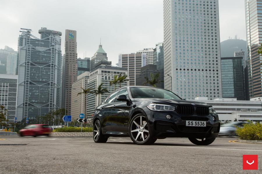  BMW X6 M on Vossen Wheels (CV7) 2018 года  (фото 8 из 23)